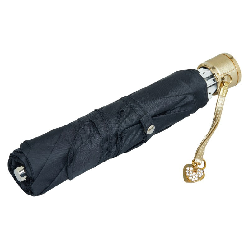 Sun Laurent Umbrella Fing Umbrella Black Nylon  Saint Laurent