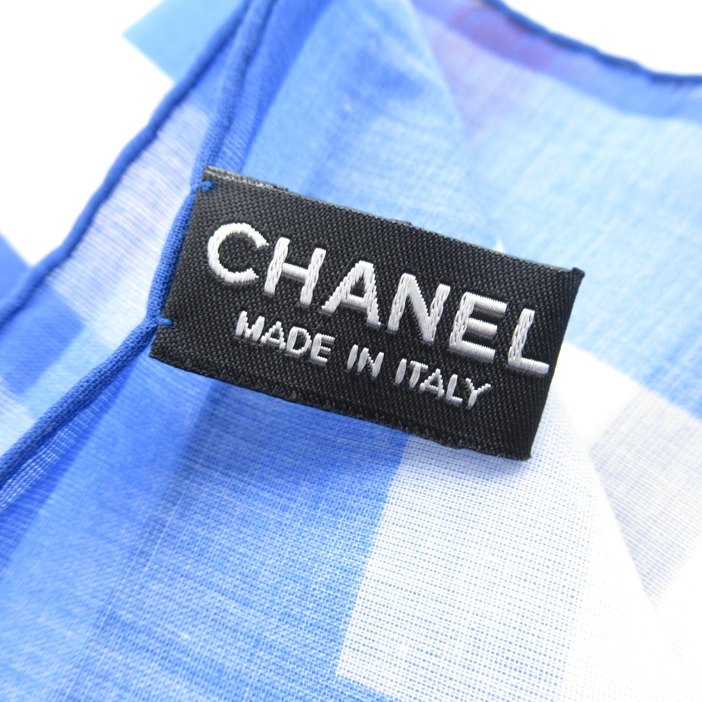 Chanel Paleo  Clothes Cotton  Blue A77364X11738