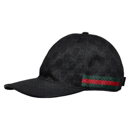 GUCCI Baseball Cap in Monogram GG 200035 Canvas Black