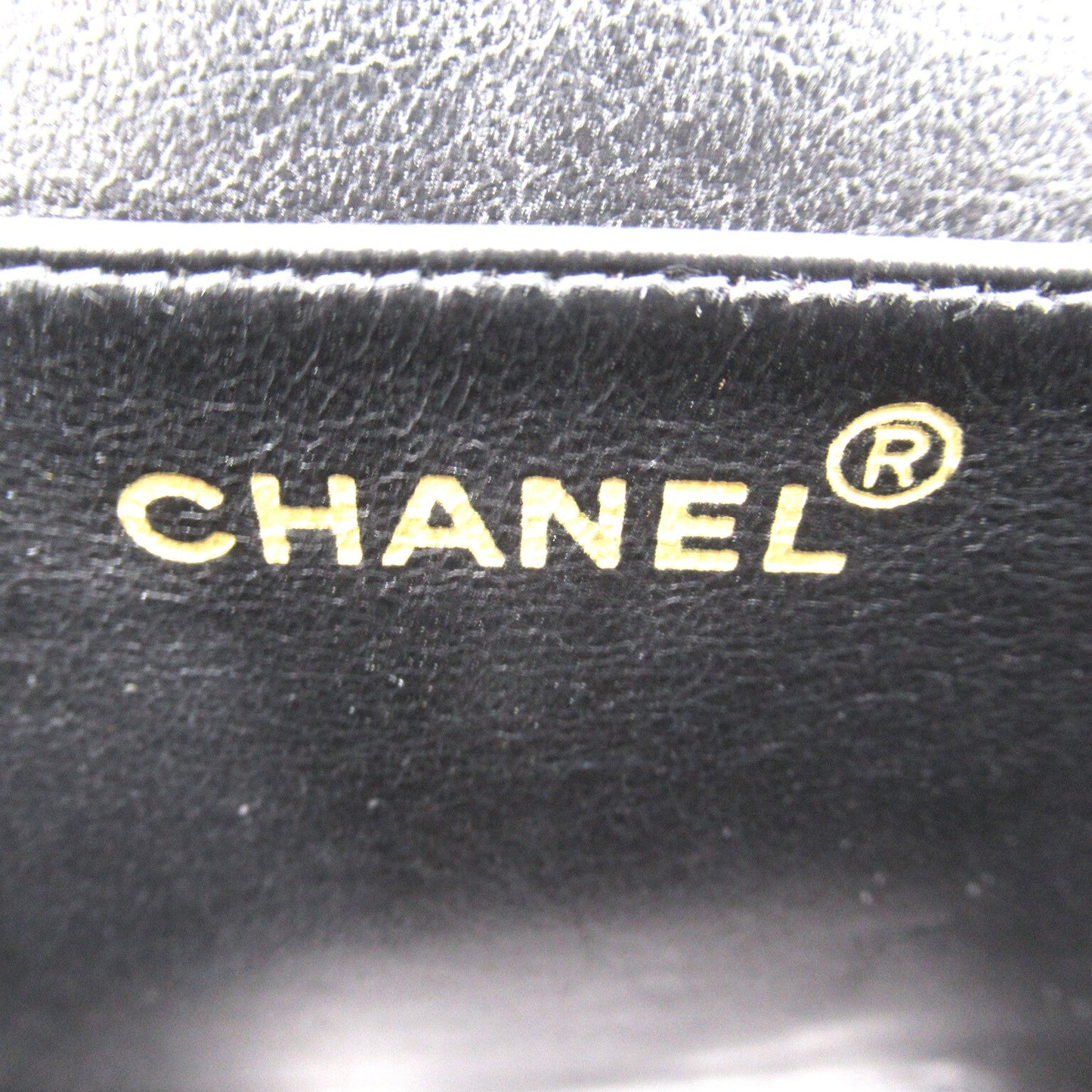 CHANEL Matrasse Handbag Handbag Caviar S  Black Ladies