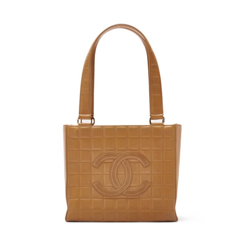 CHANEL CHOCOLATE BAR COCOMARK Tote BAG RAM SKIN BRUN (GOLDEN GOLD) SHOULDERBAG MINISCHULDERBAG LADY BAG LADY BAG HYBRAND ONLINE