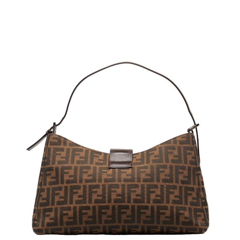 Fendi Zucca  Handbag 16115 Brown Canvas Leather  Fendi