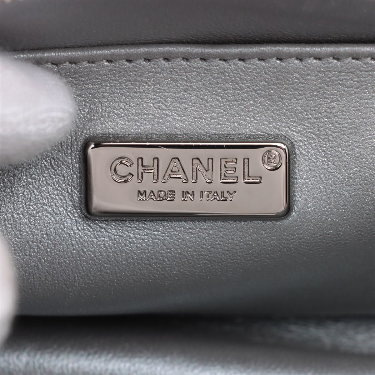 CHANEL COCOMARK SPANCOL X BEAS X LEADER SINGLE FLAP SINGLE CHAIN BAG SILVER SILVER GOLD TOOL AS4269  BIG TOOL SHOP