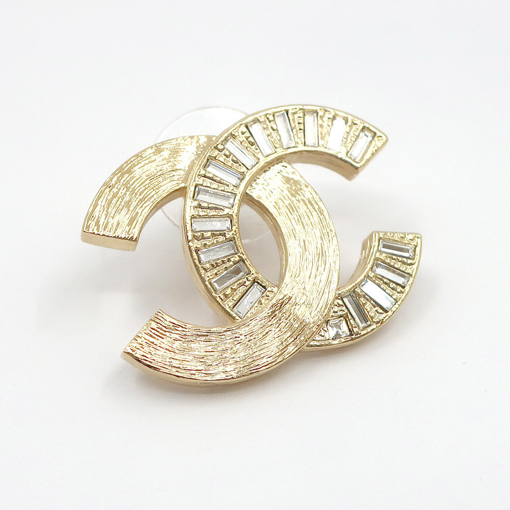 Chanel Stud_Earrings One-to-One Imitation CC Mark B24S G Color Gold  GP  Accessories Female  Box 【New】【Unused】