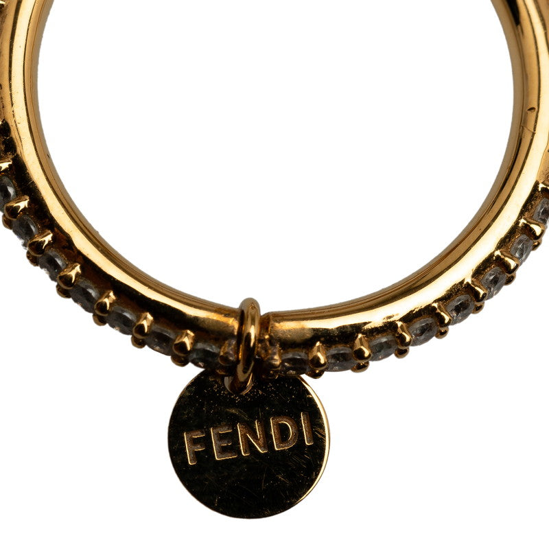 Fendi Rhinestone Ring #M IT2920 G