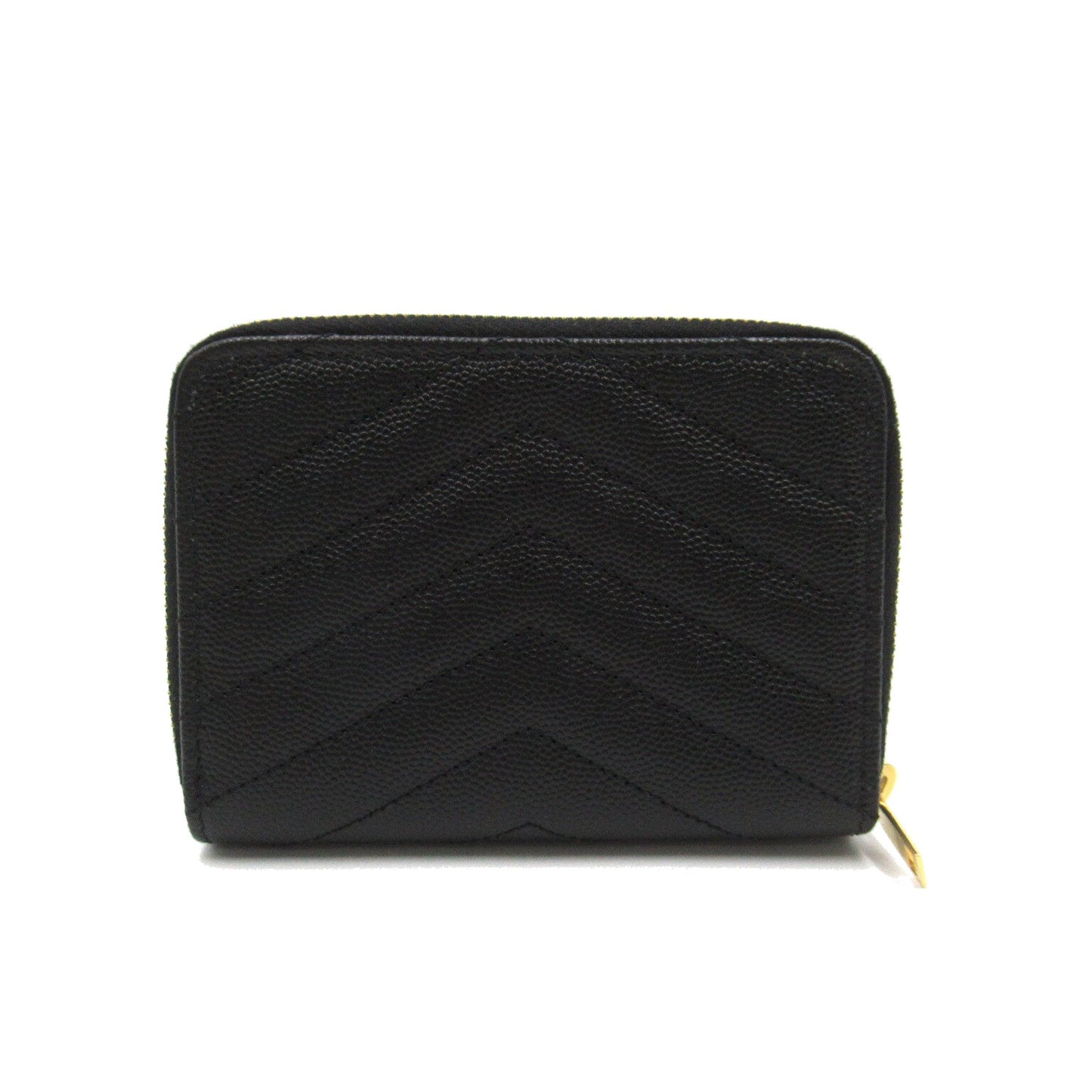 Saint Laurent SAINT LAURENT Compact Zip-Around Wallet Round Wallet Wallet    Black 403723.0620