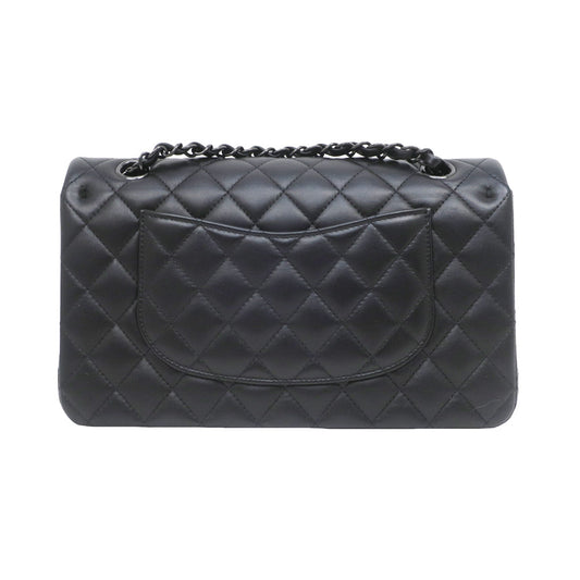 Chanel 25 Chain Shoulder Bag Black Shoulder Black