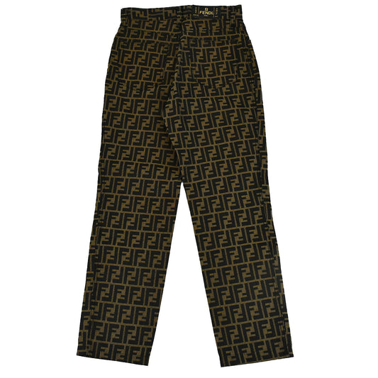 Fendi Zucca Pants Brown #41