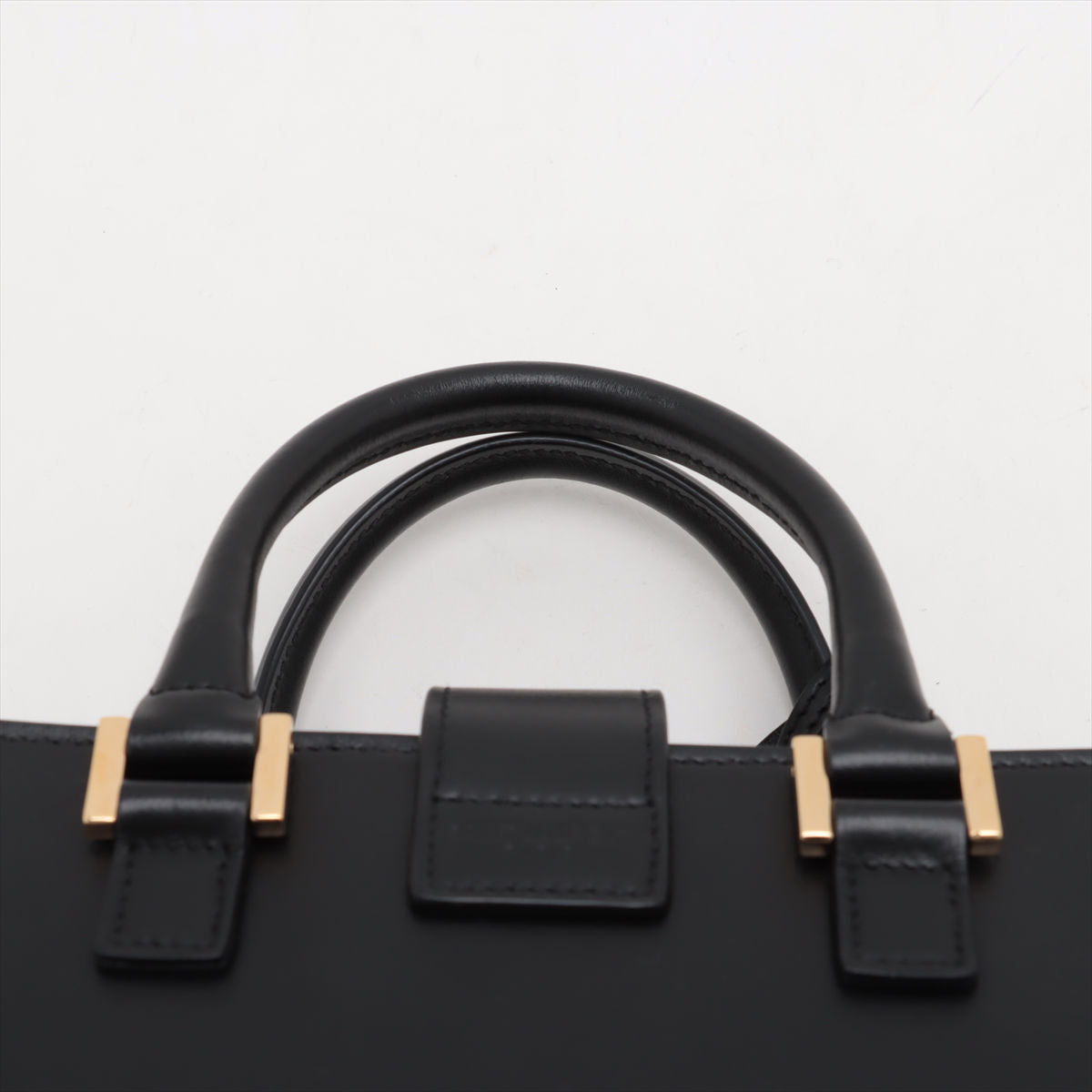 Saint Laurent  Ba Cabus 2WAY Handbag Black 568853