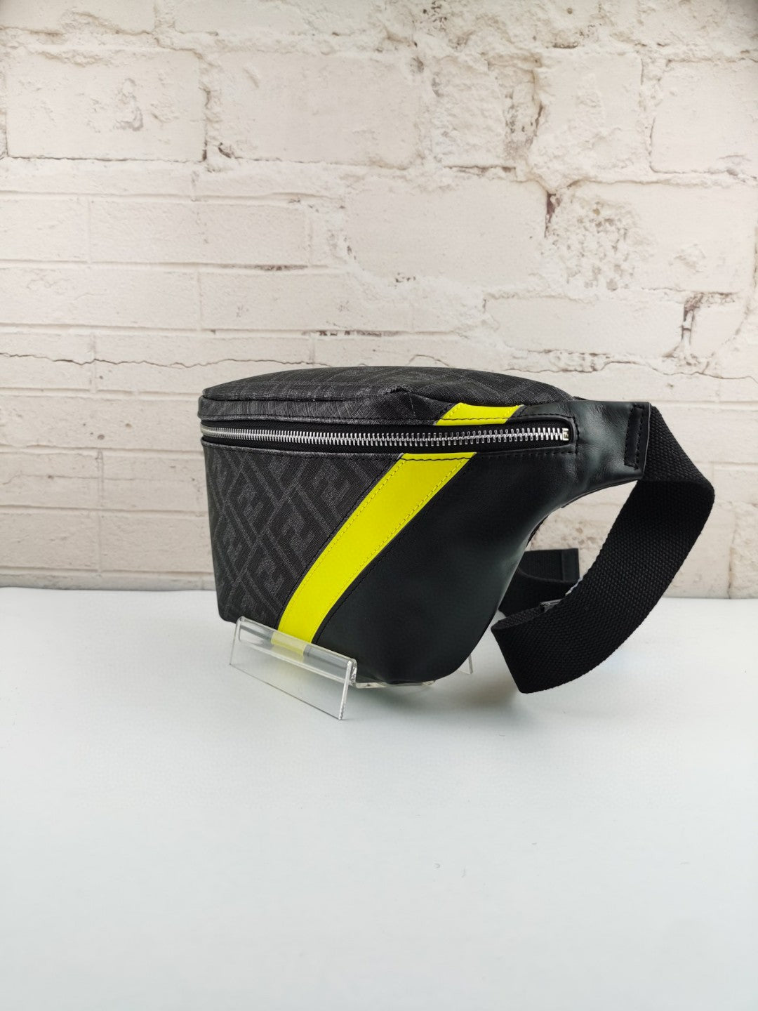 Fendi Belt Bag Grey/Yellow