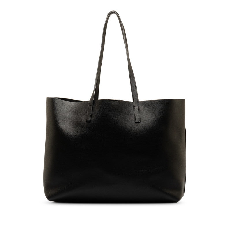 Saint Laurent Tote Bag 394195 black leather ladies