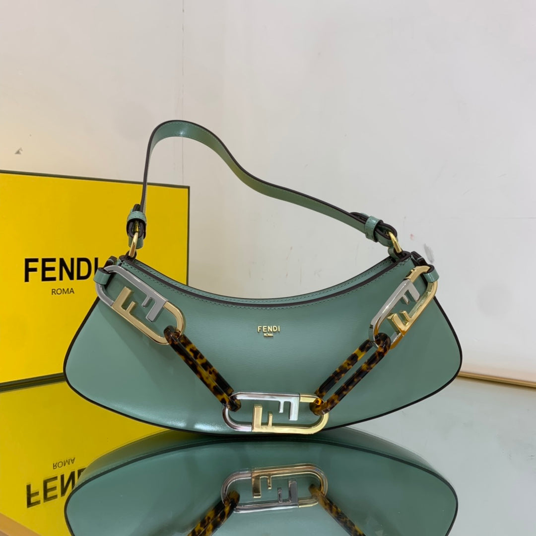 Fendi O’Lock Swing Mint Green Bag