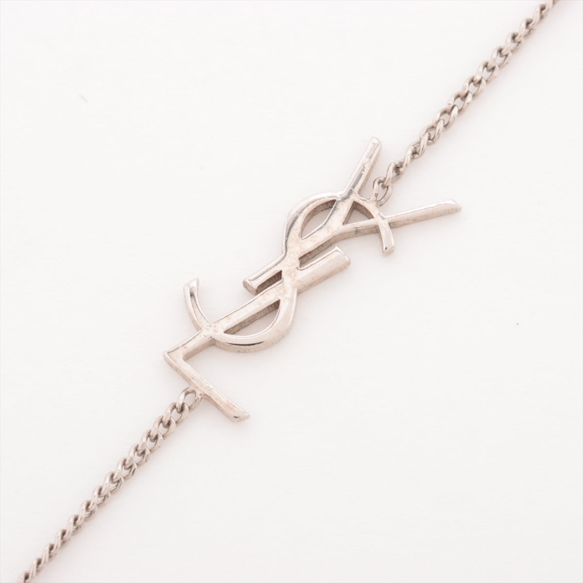 Saint Laurent  YSL logo bracelet metal silver everyd allu  store