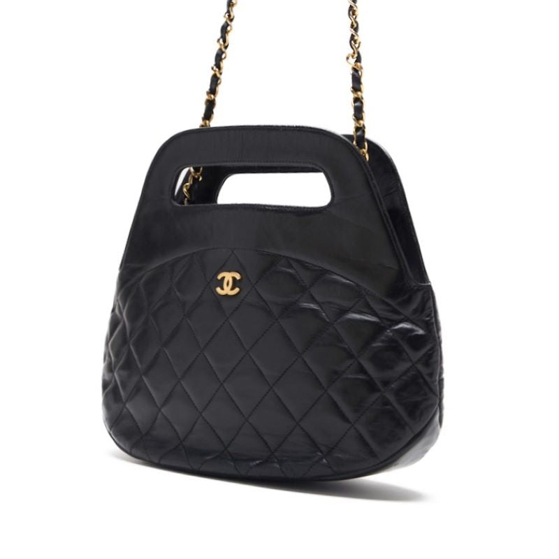 CHANEL CHANEL Matrasse Pushlock 2WAY Chain Shoulder  Black  Shoulder Bag Mini Shoulder Bag  Bag Hybrid 【 Ship】 Ladies Online