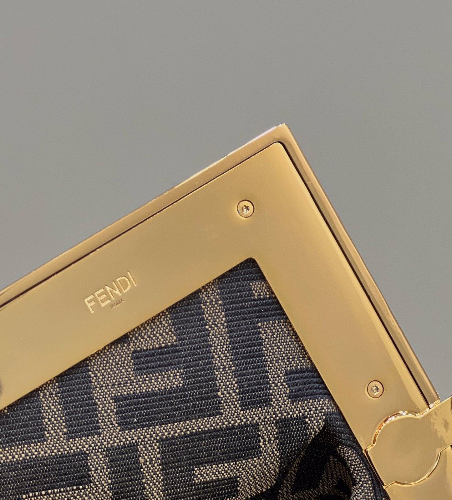 Fendi Fendirst Small Beige Bag For Woman 26cm/10in