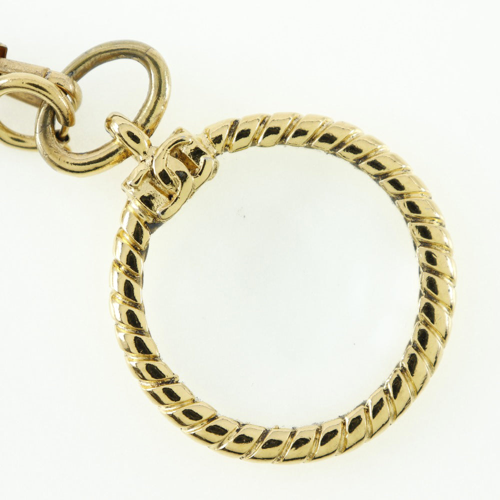 CHANEL Loupé Necklace Double Chain Vintage G  French made  106.5g Loupe  Secondary Loupé Collar