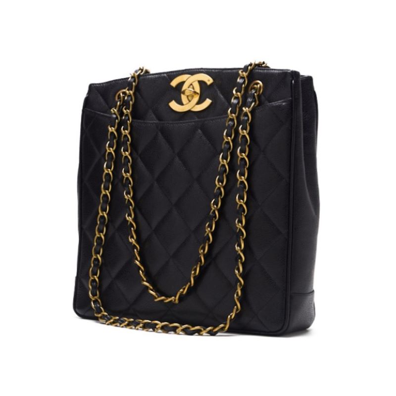 CHANEL MATRACE DECACOCO DUPLE CHANTOT CABIAS SKIN BLACK (GOLD GOLD) SHOULDER BAG MINISCHULDER BAG LADY SHOULDER BAG LADY HYBRAND SHOULDER BAG ONLINE