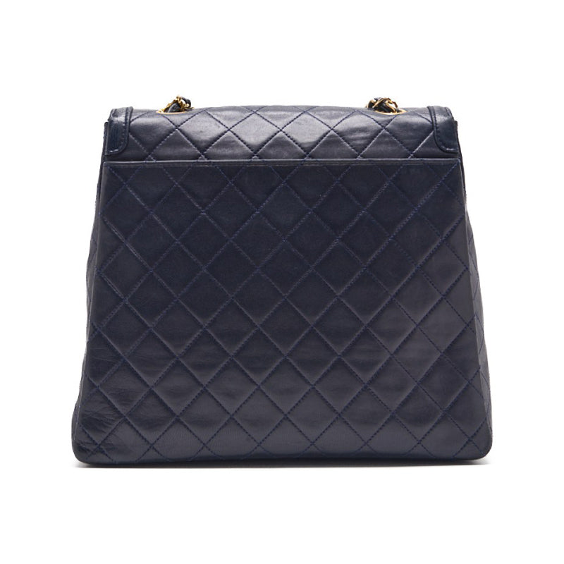 Chanel Matrasse Turnlock  Flap Tailored Chain Shoulder  Navy  Shoulder Bag  Shoulder Bag Ladies Shoulder Bag Hybrid Secondary  Ship] [SS] Himalan Bookstore Online