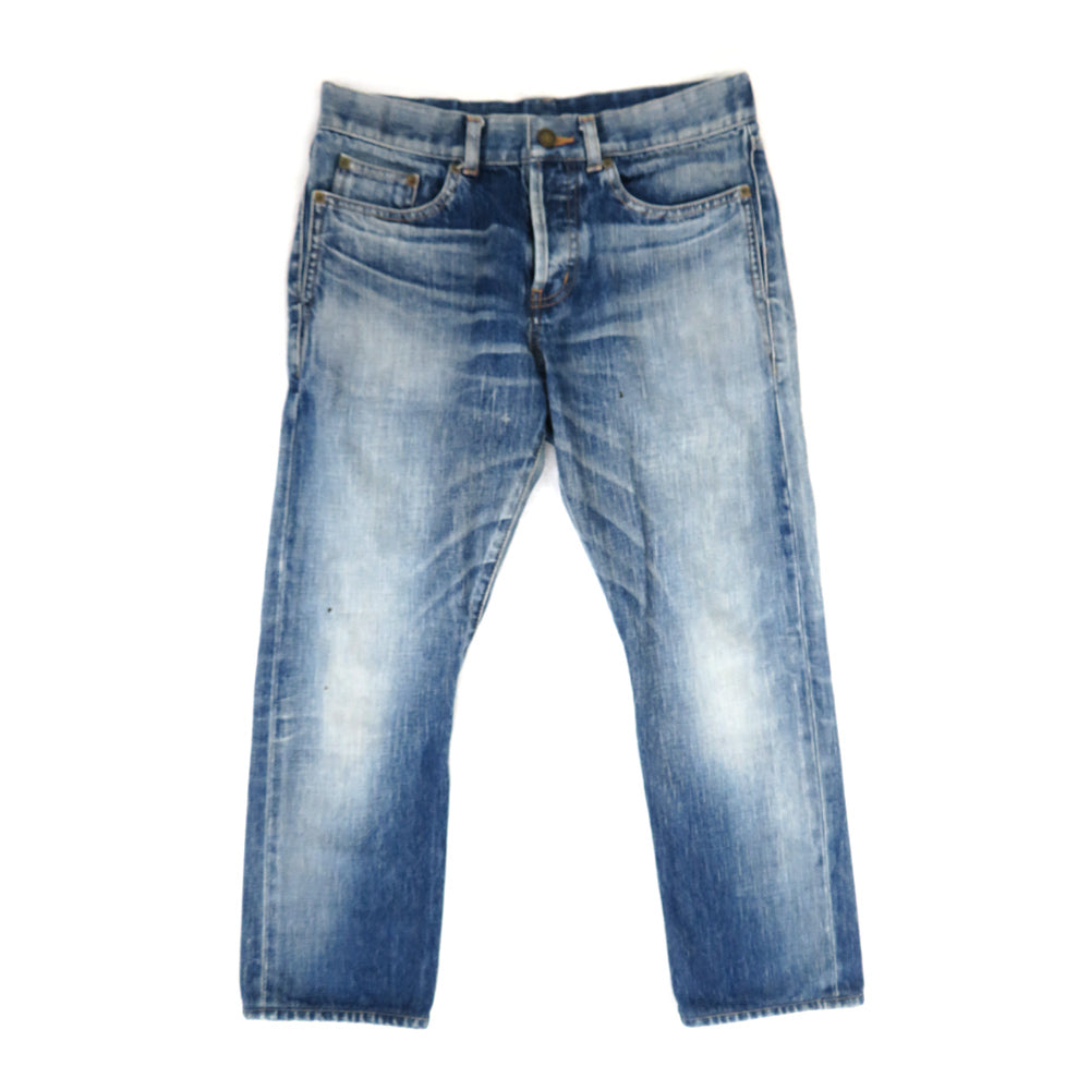 Saint Laurent Denim Jeans Blue 597052 28   Bottoms Clothes Fashion