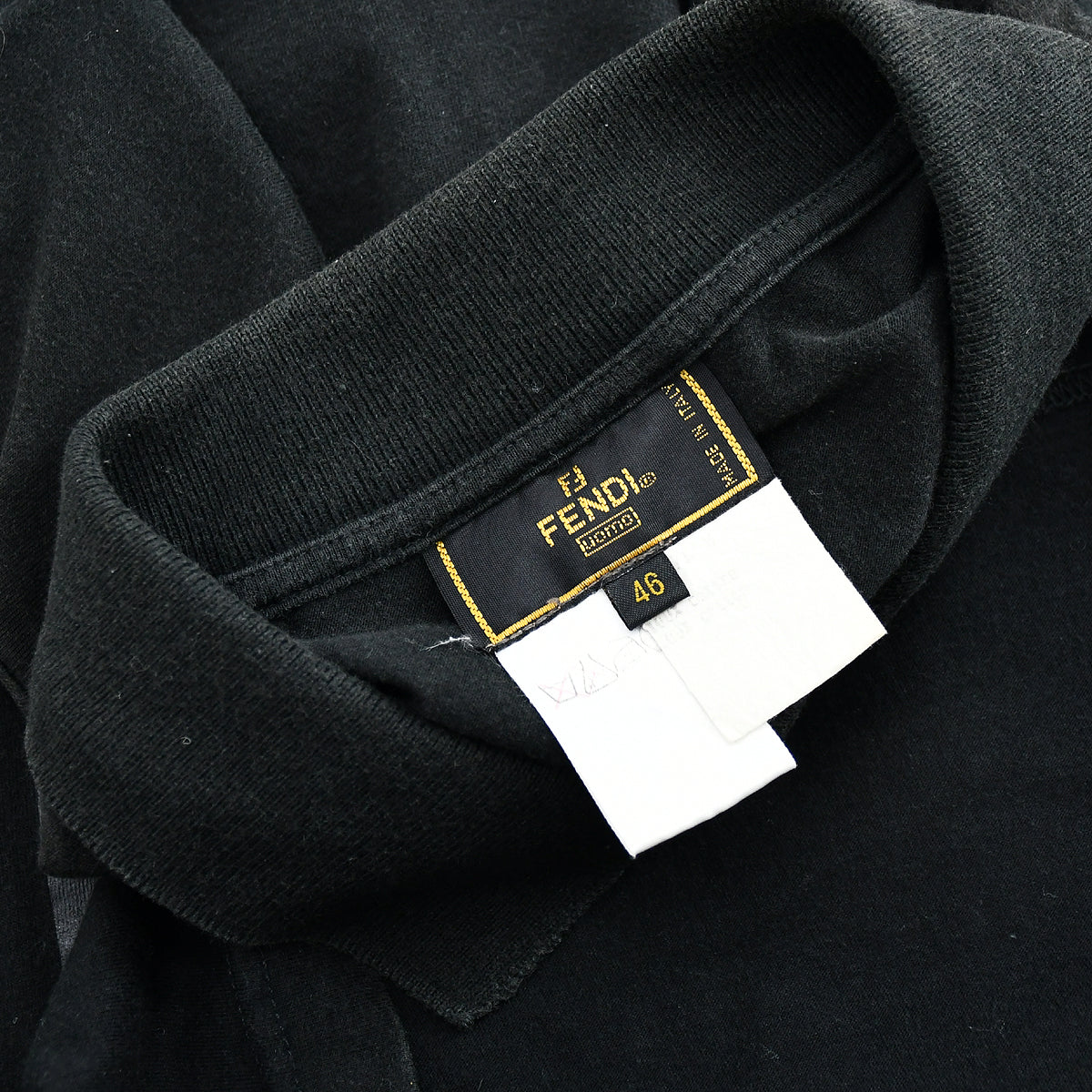 Fendi Polo Shirt Black #46