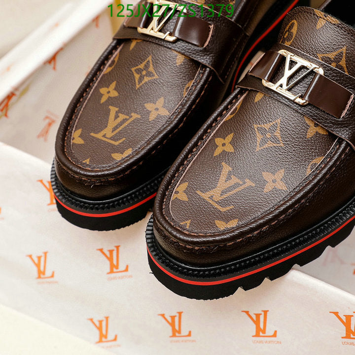 Louis Vuitton Mokassins Academy leather flats