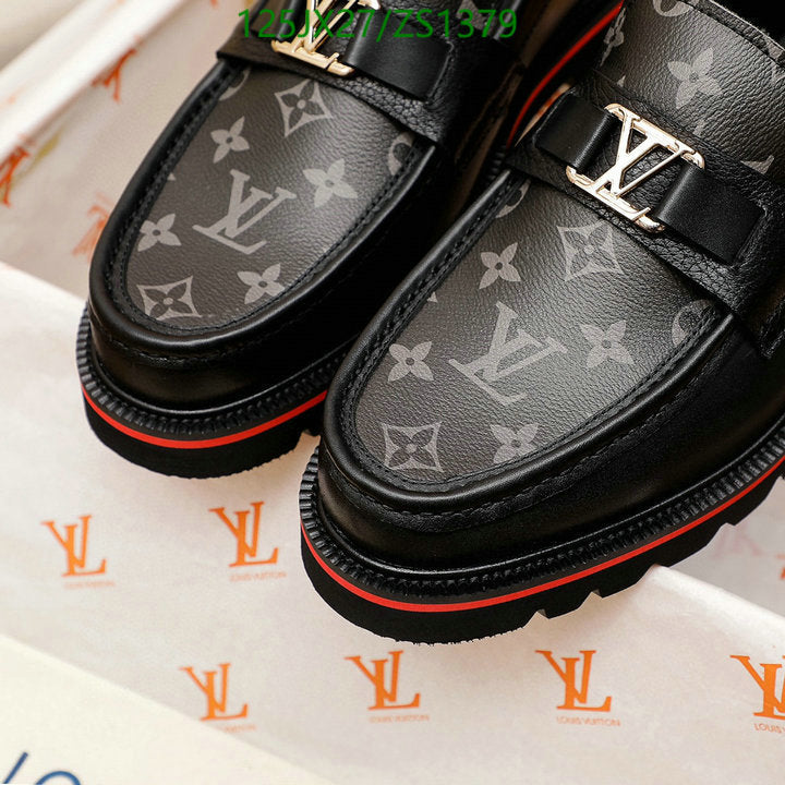 Louis Vuitton Mokassins Academy leather flats