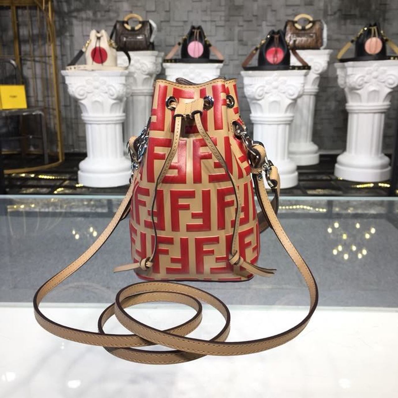 Fendi Mon Tresor Beige/Red