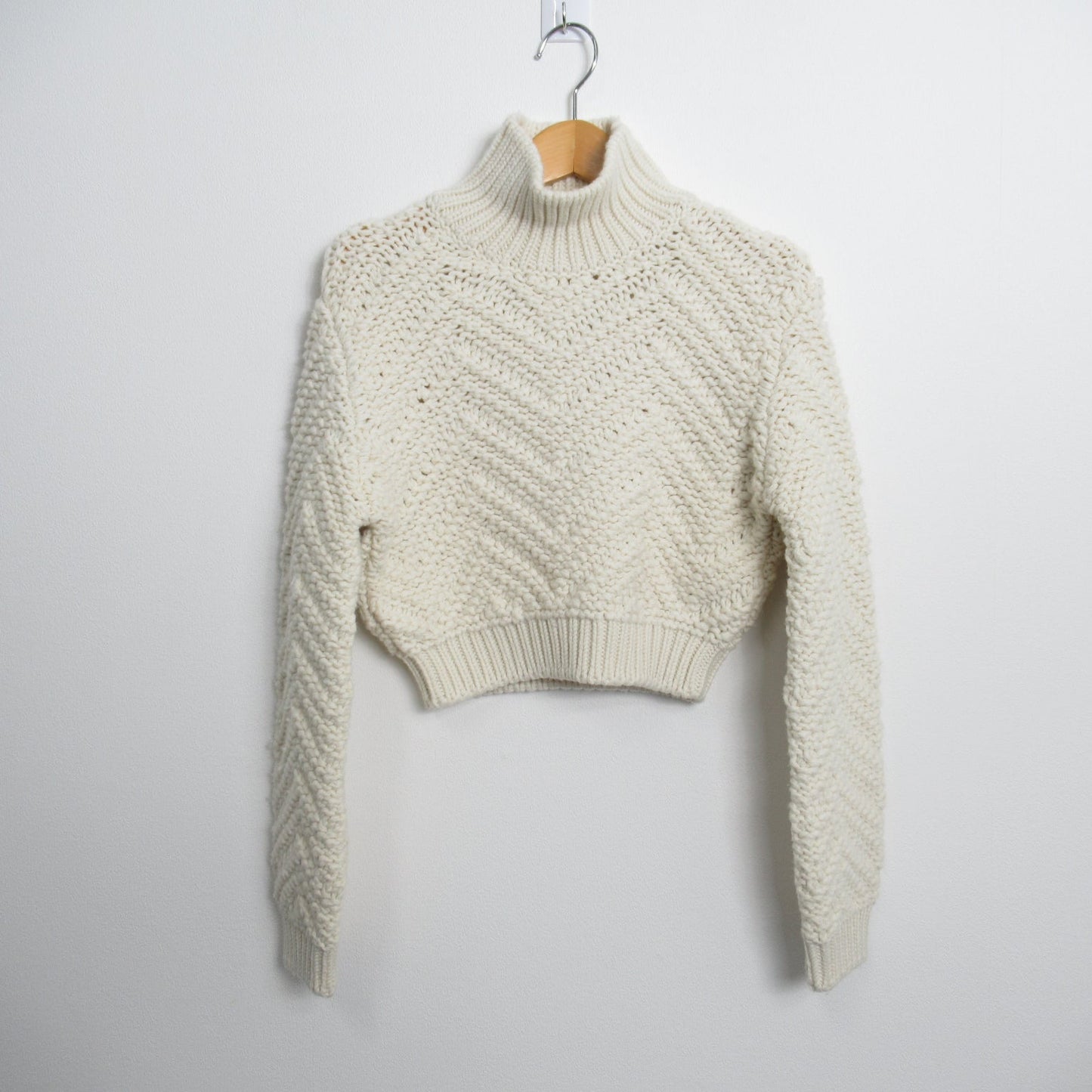 Fendi Fendi s  Tops Wool  White FZX719AHEE