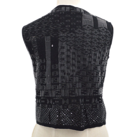 FENDI Sleeveless Tops Black #44