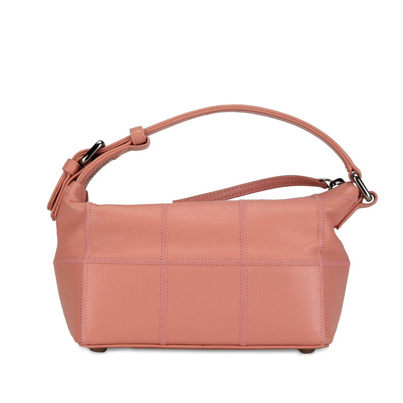 Chanel Chocolate Bar One-Shoulder Bag Handbag Pink   CHANEL