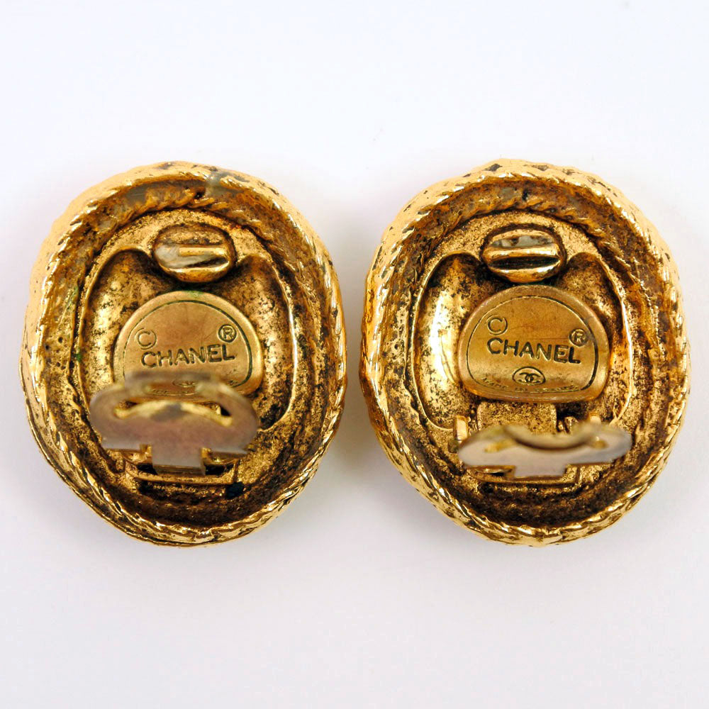 CHANEL EARLING COCOMARK Vintage G   15.8g  【 Secondary】 EARLING CHANEL EARLING CHANEL EARLING CHANEL EARLING CHANEL EARLING CHANEL EARLING CHANEL