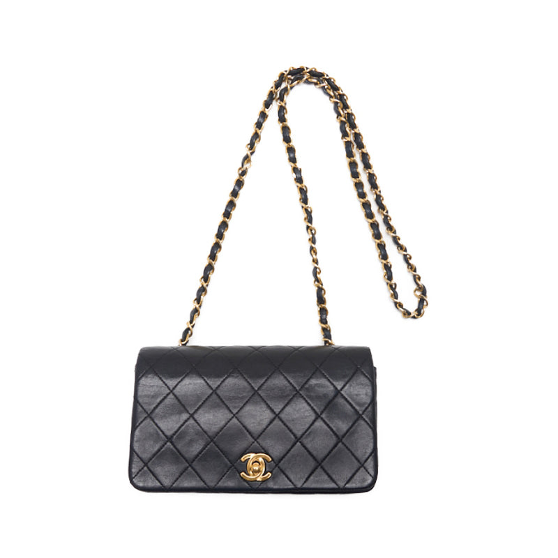 Chanel Matrasse Full Flap Turnlock Chain Shoulder  Black  Shoulder Bag Mini Shoulder Bag  Bag Hybrid 【 Delivery】 Nashville Online