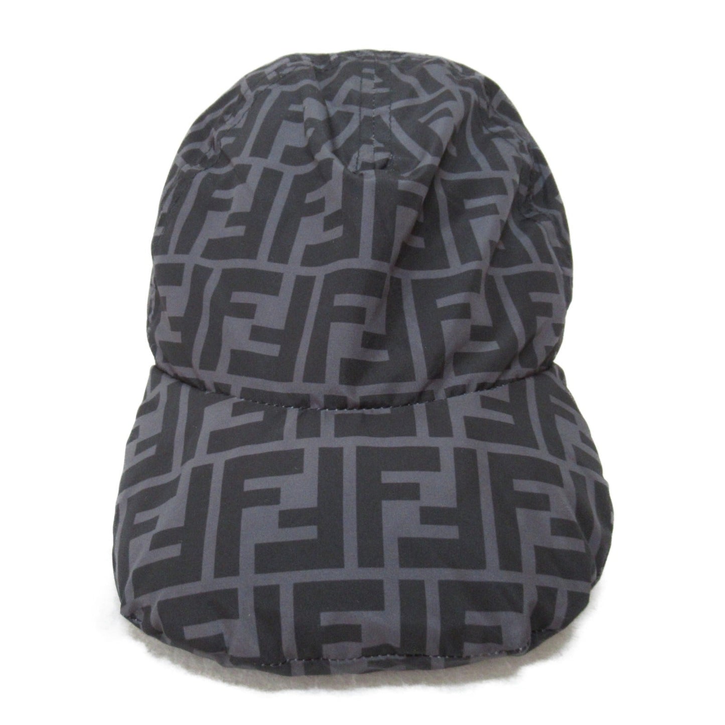 Fendi Fendi Cap Cover Cap Cap    Black / Grey FXQ825AH7UF0UY7