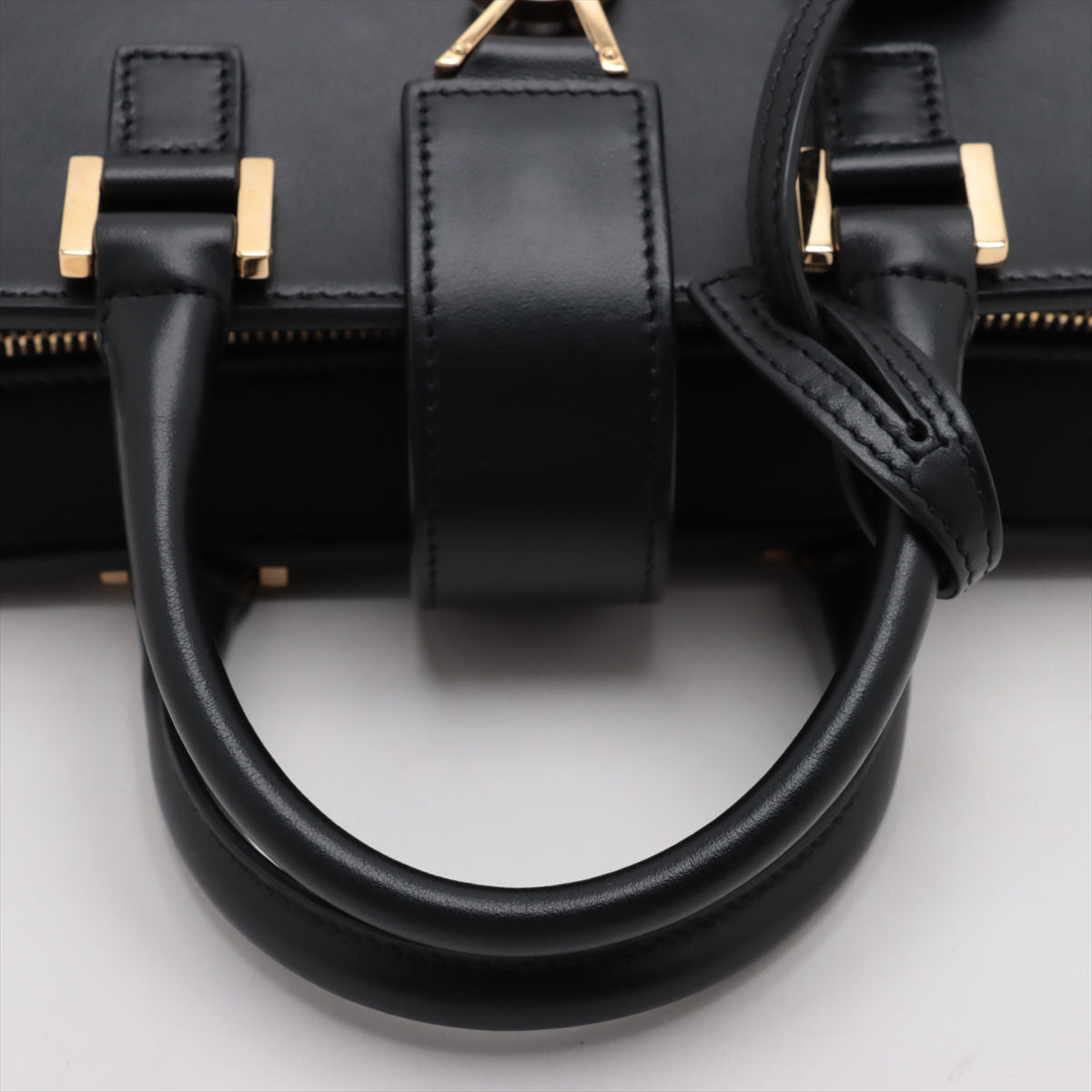 Saint Laurent  Ba Cabus 2WAY Handbag Black 568853