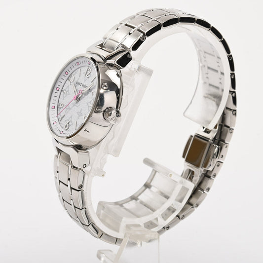 Louis Vuitton Tumblr PM Monogram White Watch QA115Z White