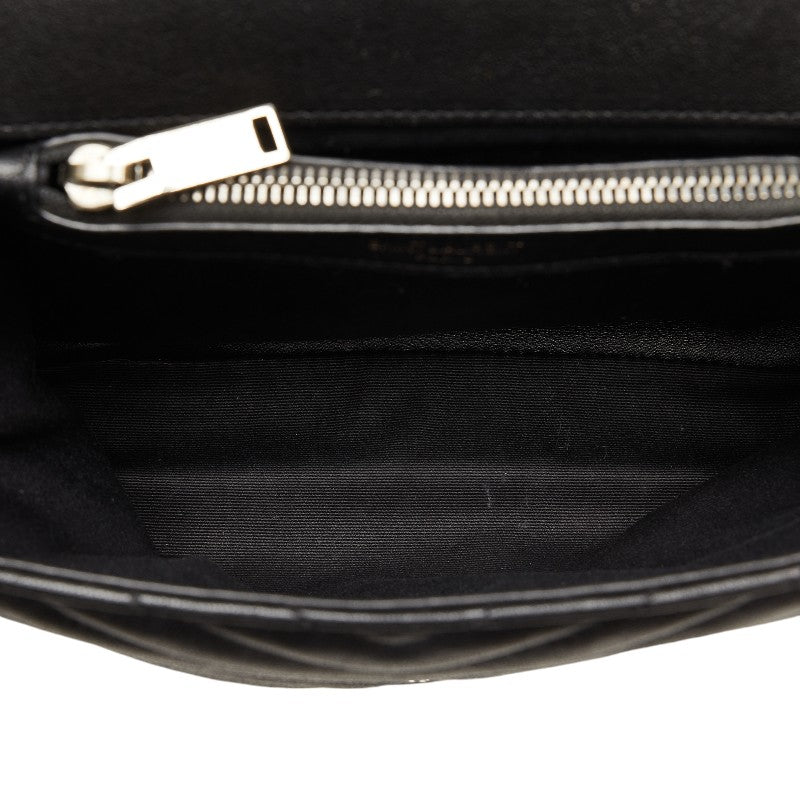 Saint Laurent College Handbag 2WAY 428056 Black Leather  Saint Laurent