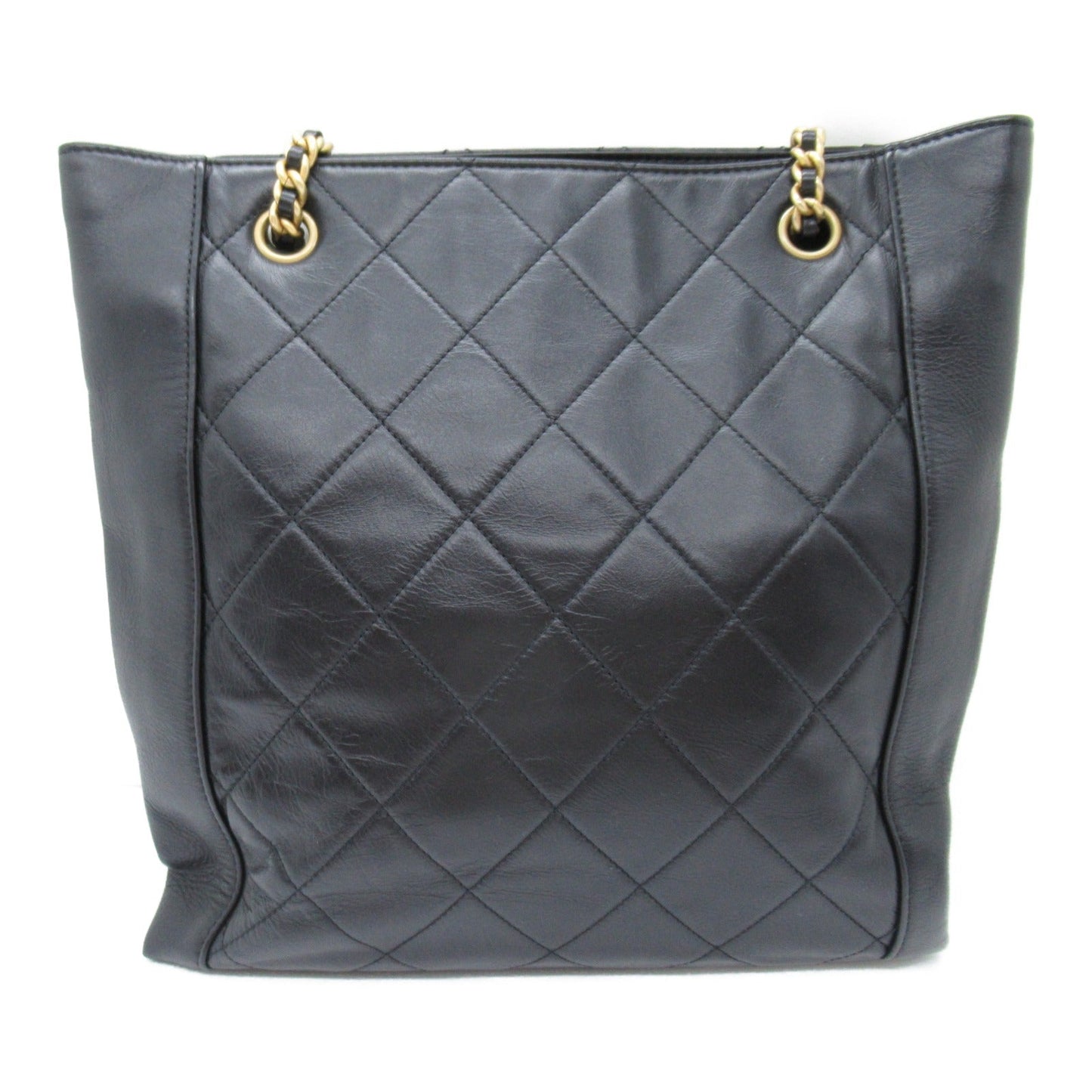 Chanel Sheldart Matrasse Sheldart Shoulder Bag   Black Box