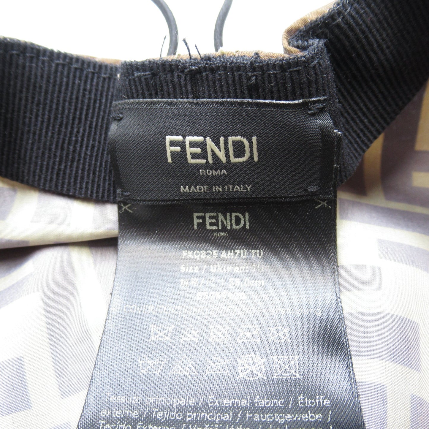 Fendi Fendi Cap Cover Cap Cap    Karki FXQ825AH7UF15B6