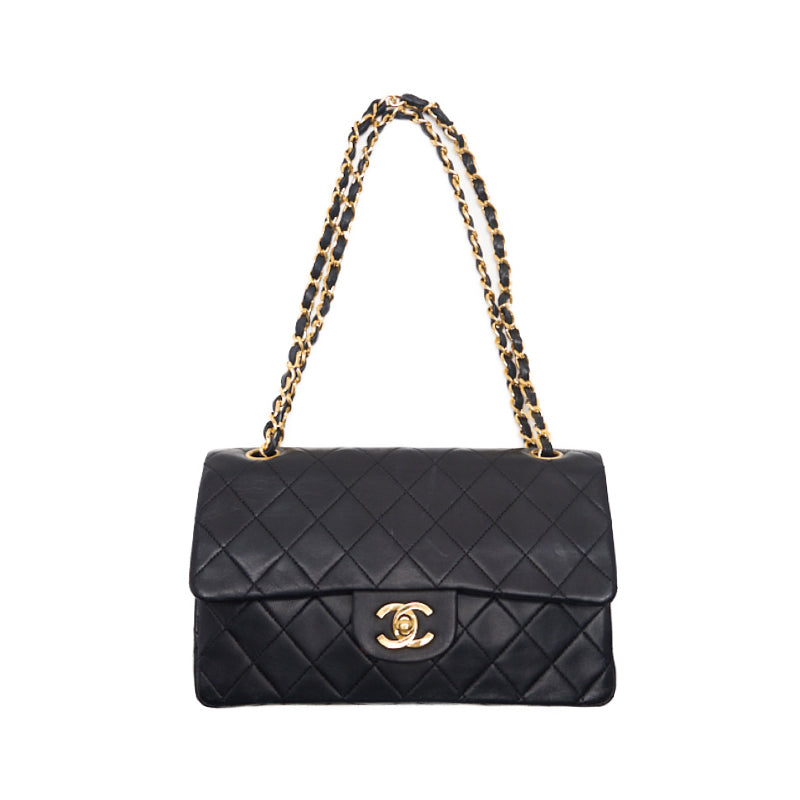 Chanel Matrasse Double Flap Chain Shoulder  Black   Bag Shoulder Bag Ladies French  Ship] Ladies Online  Ladies Online  Ladies Online