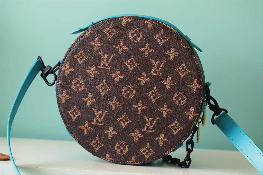 Louis Vuitton Wheel Box Monogram Canvas For Women, Women’s Handbags, Shoulder Bags And Crossbody Bags 9.1in/23cm