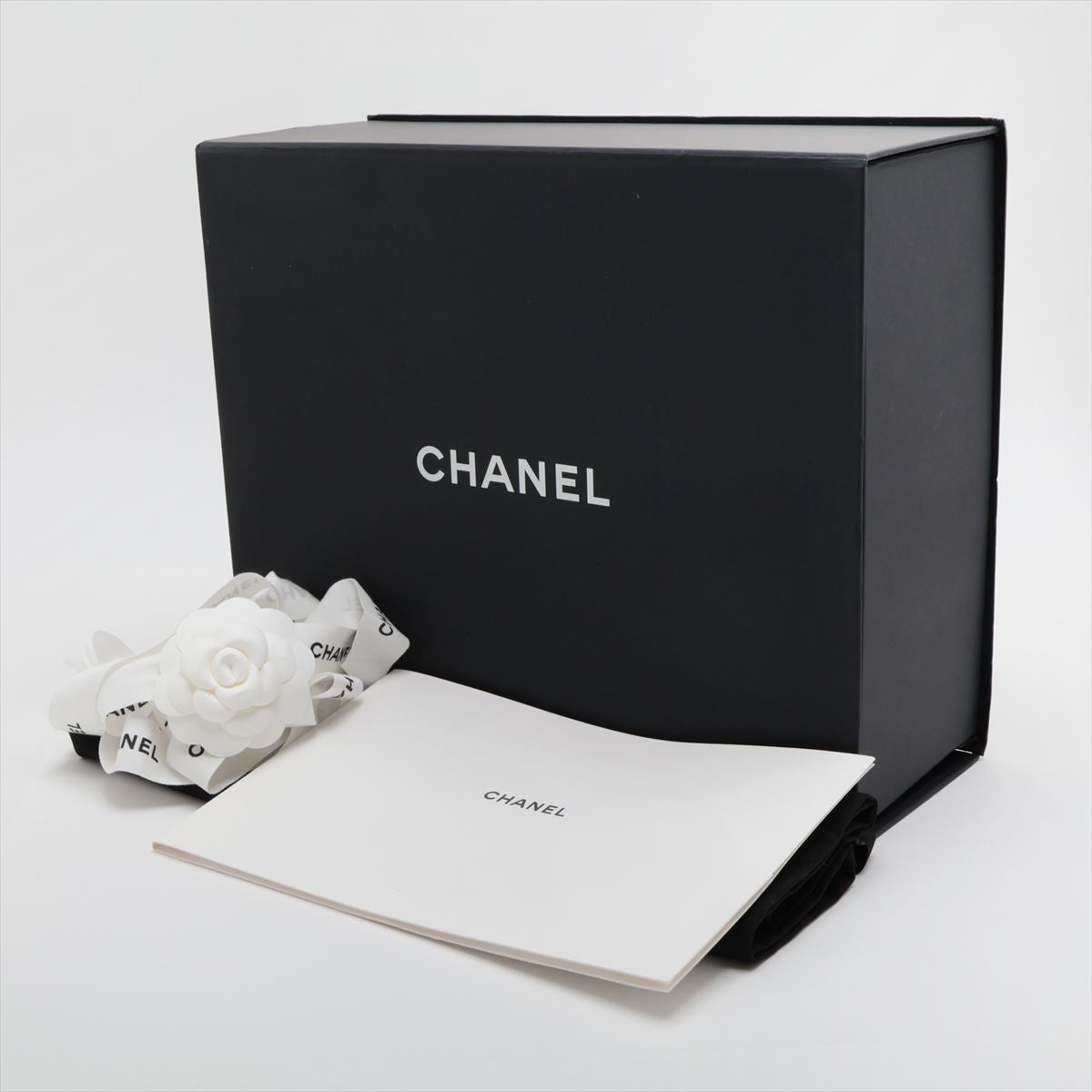 Chanel 22 Mini Leather Chain Shoulder Bag White G  AS3980