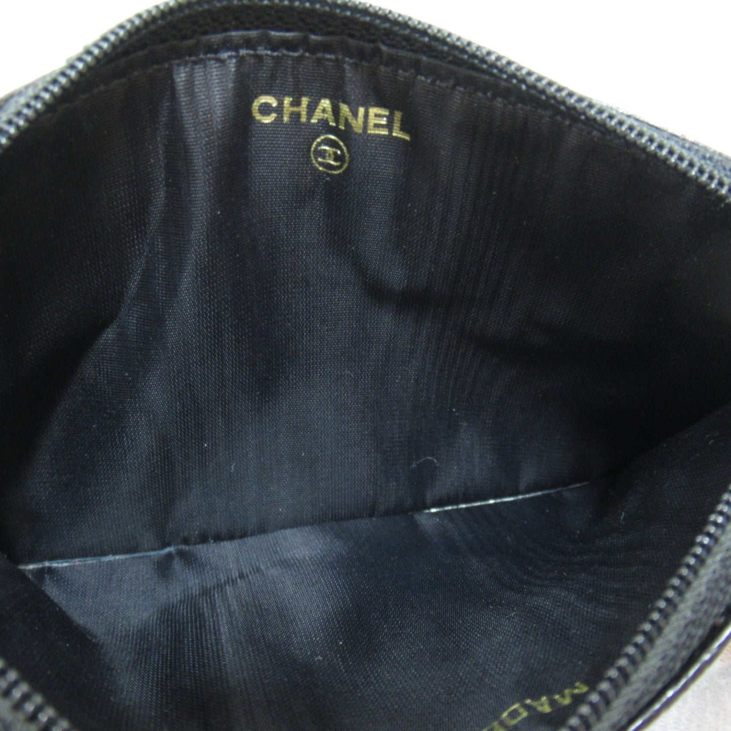 CHANEL CHANEL Key & Coin Case Key Case Accessories    Black