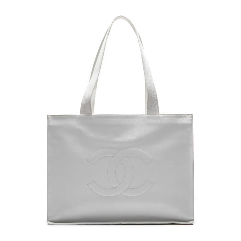 CHANEL 【CHANEL】 COCOMARK RAGE SIZE TORTBACK CABIA SKIN WHITE (GOLD GOLD) TORTBAG LADY STARTBAG LADY STARTBAG HYBRAND 【HYBRID】【 Ship】 LADY STARTBAG LADY  ONLINE SHOP