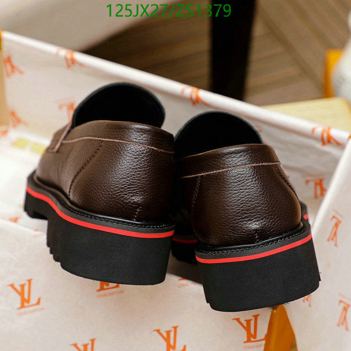 Louis Vuitton Mokassins Academy leather flats