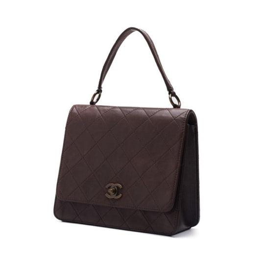 Chanel Matrasse Turn-Lock Handbag  Brown (Vintage G) Handbag  Bag Hybrid  Delivery Khao Yamamoto Online