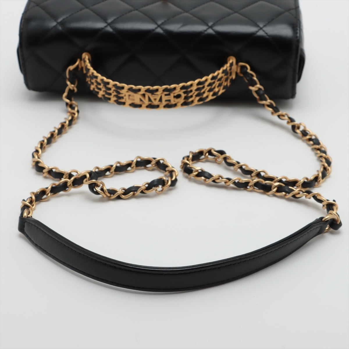 Chanel Matrasse  2WAY Shoulder Bag Black G