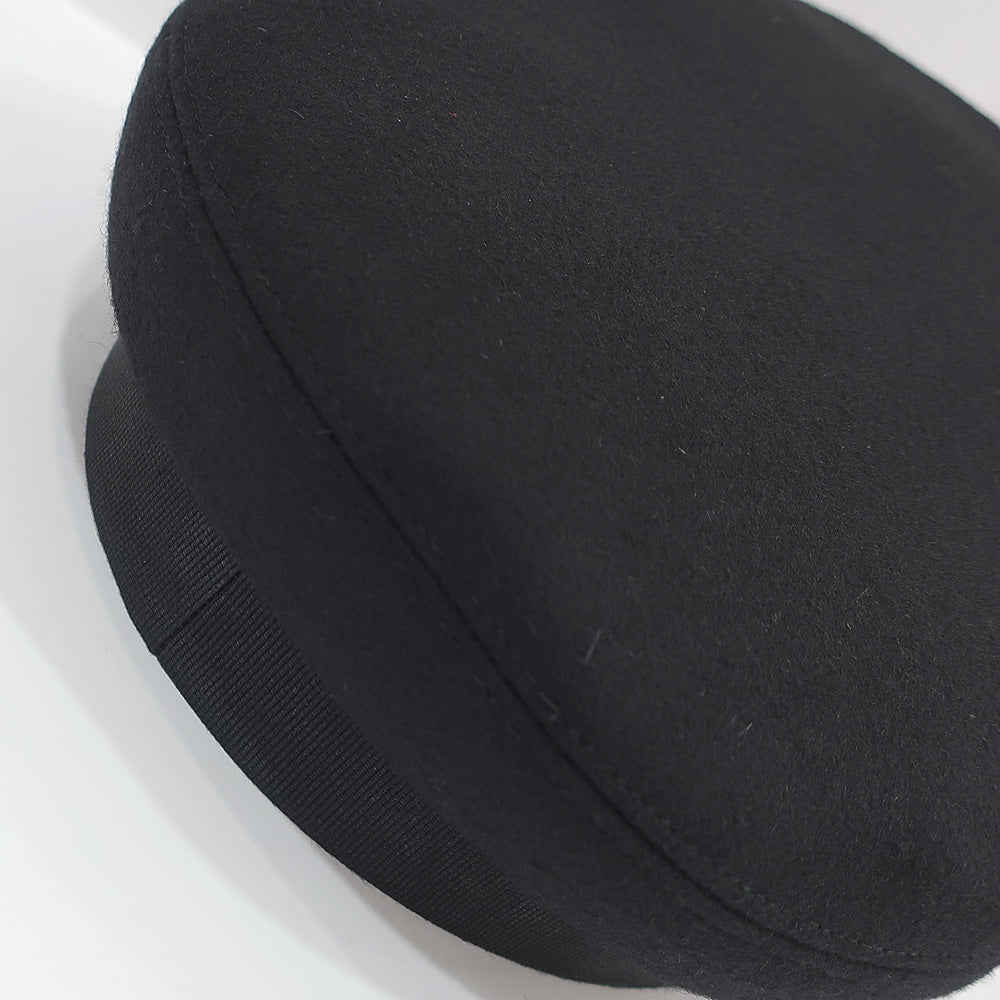 Saint Laurent Hat Casquette Anchor Casquette Anchor Marine er BK Black S  56cm Wool Materials Fashion Other Women  Only