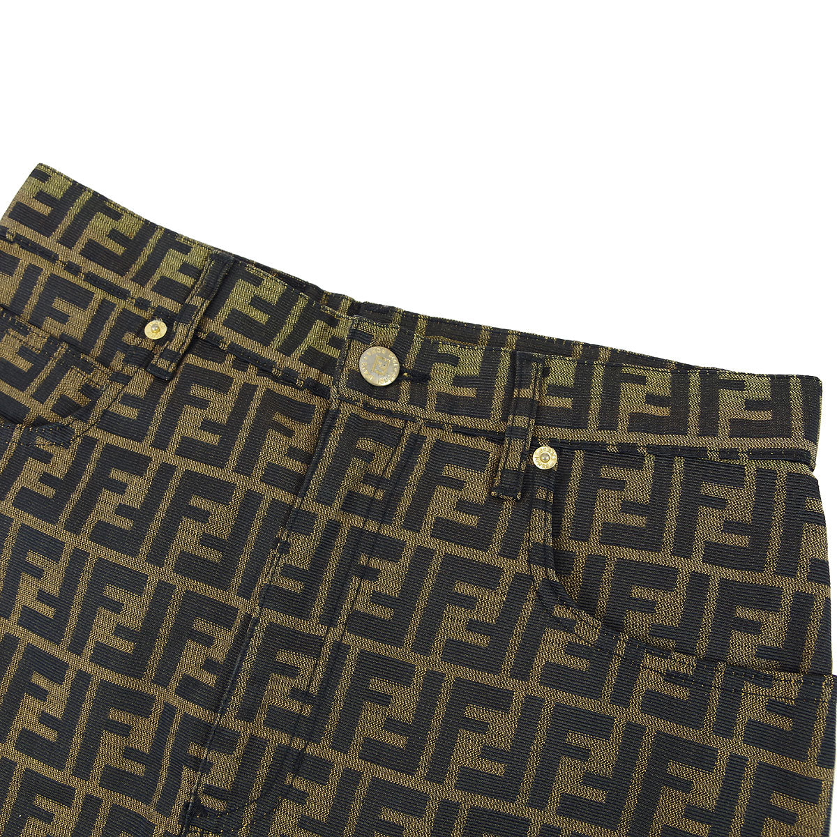 Fendi Zucca-monogram miniskirt #46