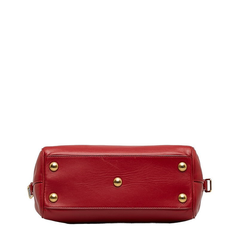 Saint Laurent Handbag  2WAY Red Leather Ladies Saint Laurent