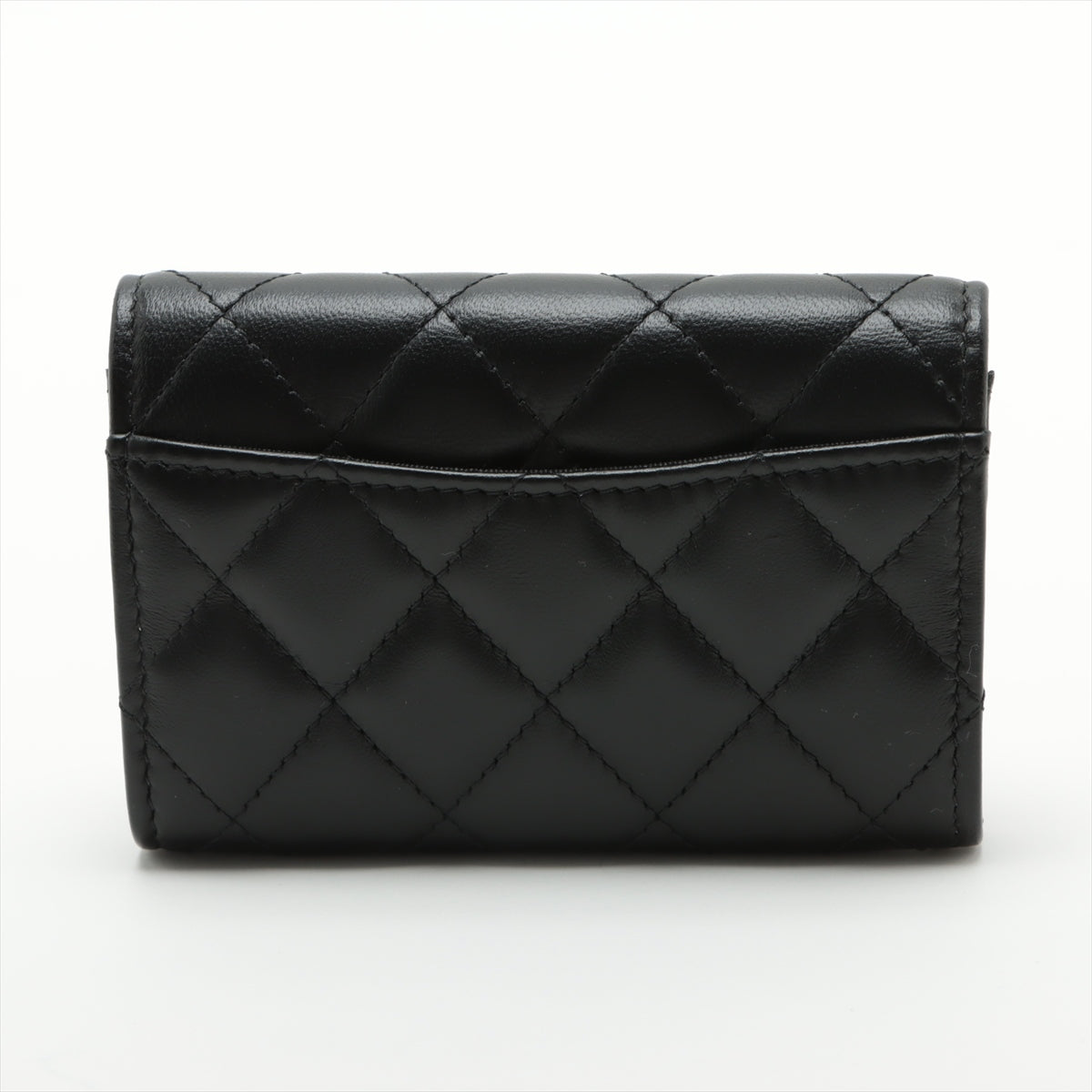 Chanel Matelasse  Card Case Black G  29th